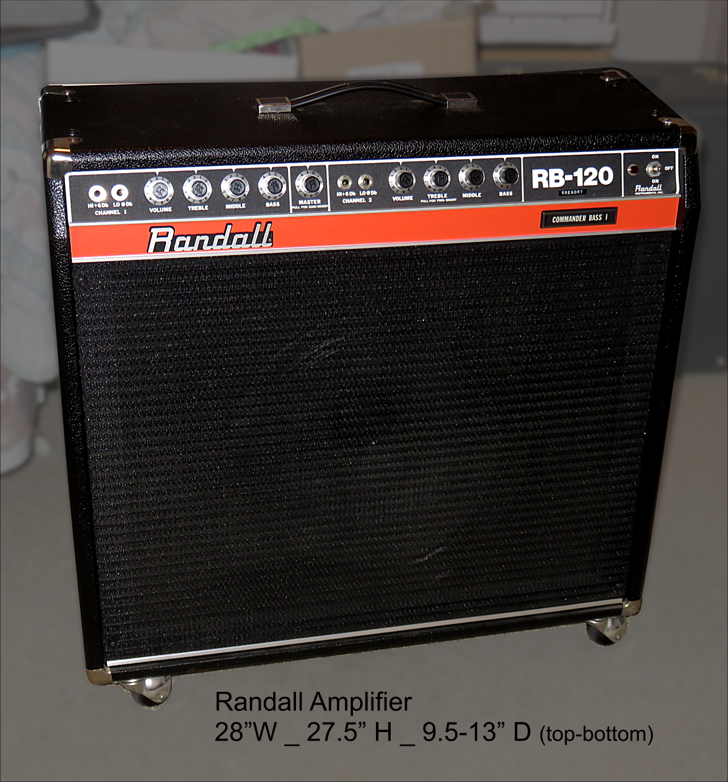 amp front